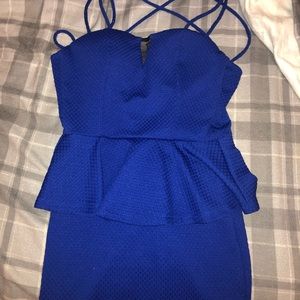 Blue Charlotte Russe Dress